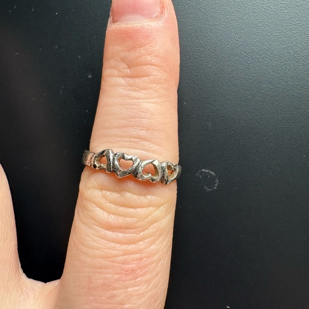 Sterling Silver Heart Ring